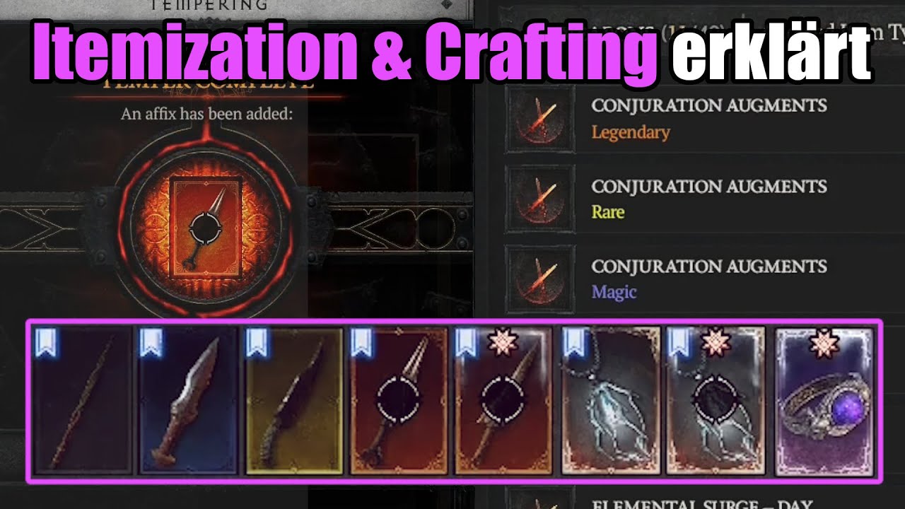 Diablo 4 | Itemization & Crafting erklärt