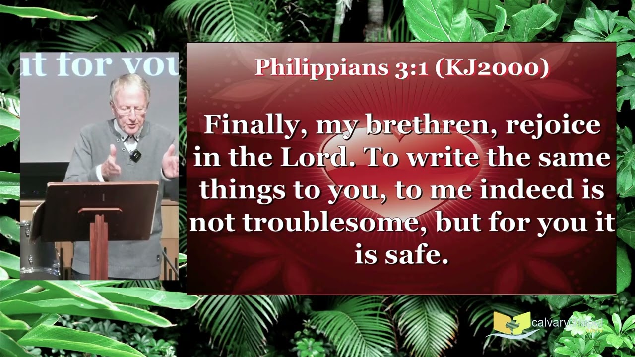 Earthly Body – Heavenly Mind - Philippians 3:1-21