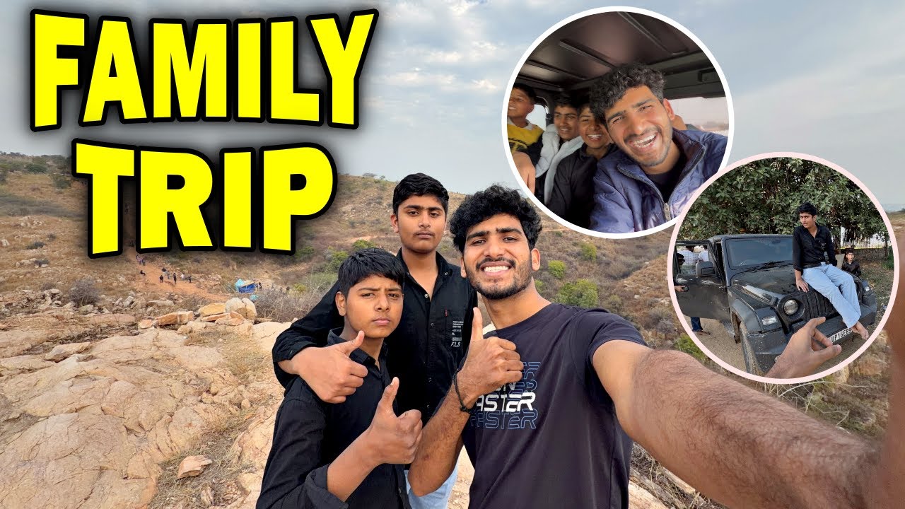 Family Trip Pe Nikal Gaye 😍