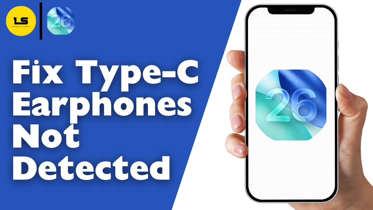 Fix USB Type-C Earphones Not Detected 2026 - Full Guide