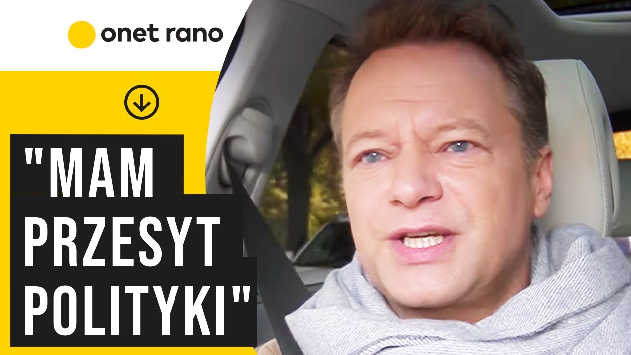 Maciej Stuhr: Moi przyjaciele są zeźleni. Pytają, jak ja mogę tak żyć | Onet Rano.