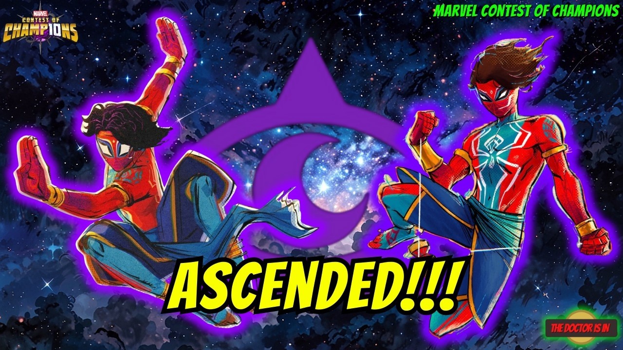 Ascended MCOC Pavitr Spider-Man | The Best Ascended Champion So Far
