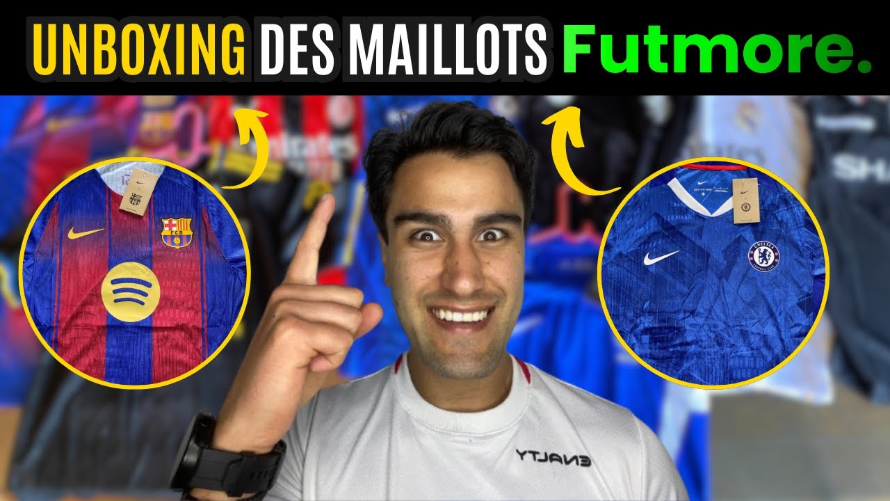 J’ai Reçu Mes Maillots Futmore - Est-ce que ça Vaut le Coup ? Unboxing du Fournisseur