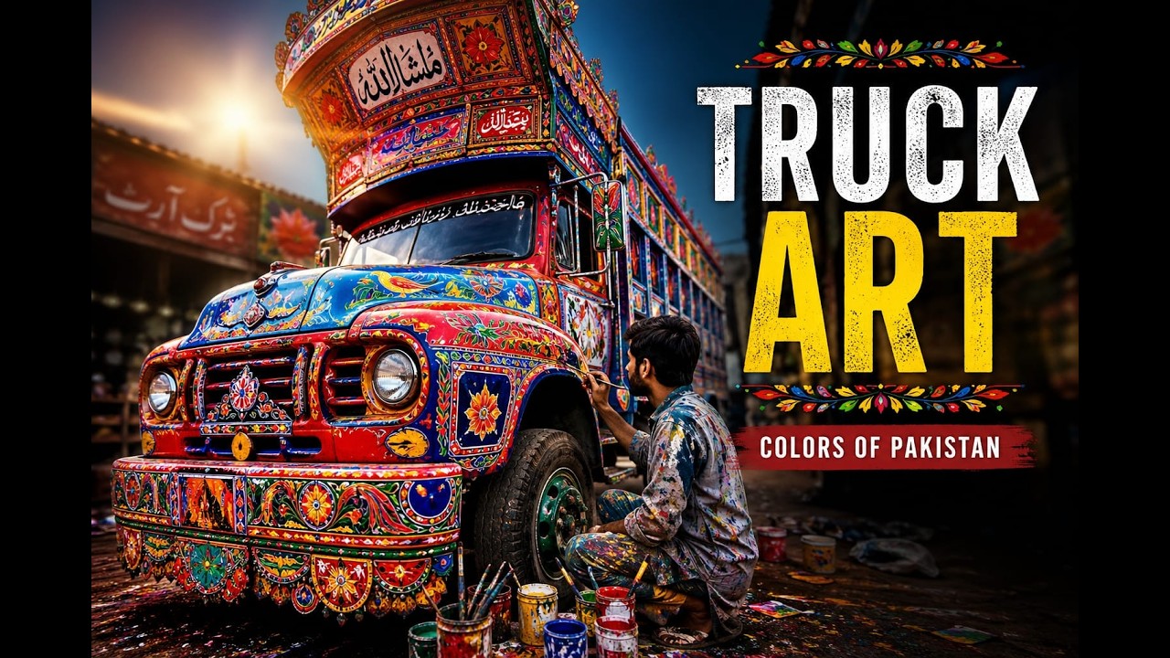 Colors of Culture: The Art of Pakistani Truck Art | School of Media Studies Documentary