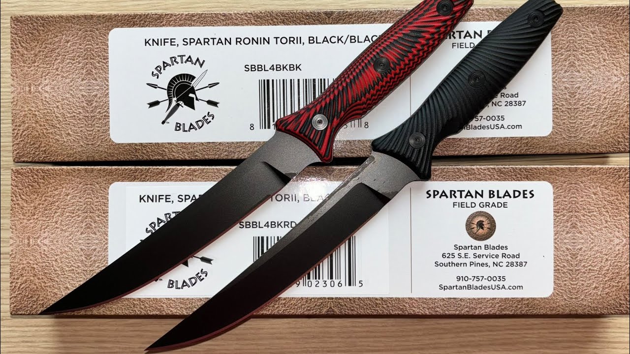 Spartan Blades Ronin Torii Fixed Blade Knife Review