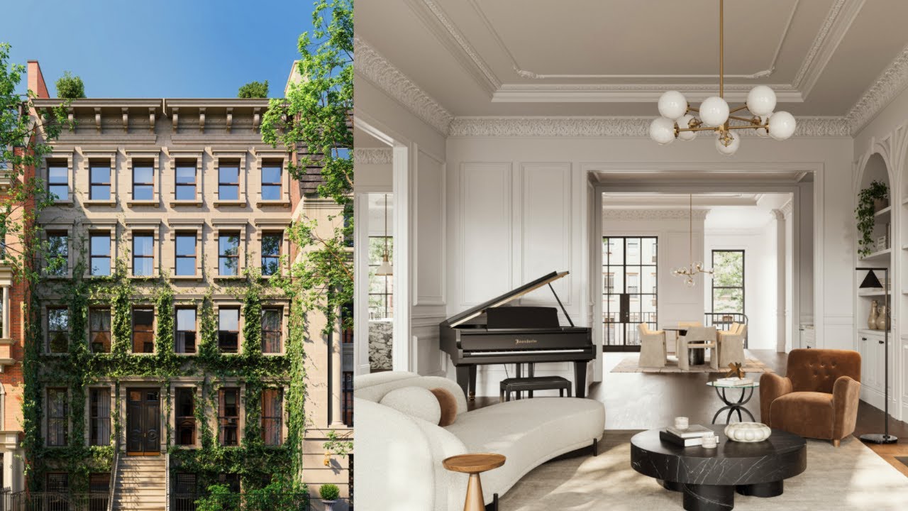 INSIDE a Prestigious 40-Foot-Wide Mansion off 5th Avenue in New York City | SERHANT. Signature Tour