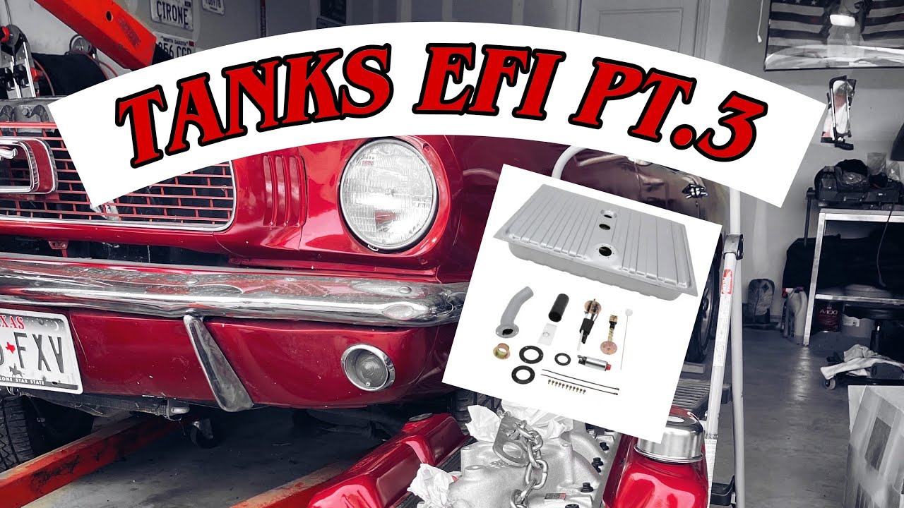 Часть 3. Установка системы впрыска топлива Tanks EFI в мой Ford Mustang 1966 года.