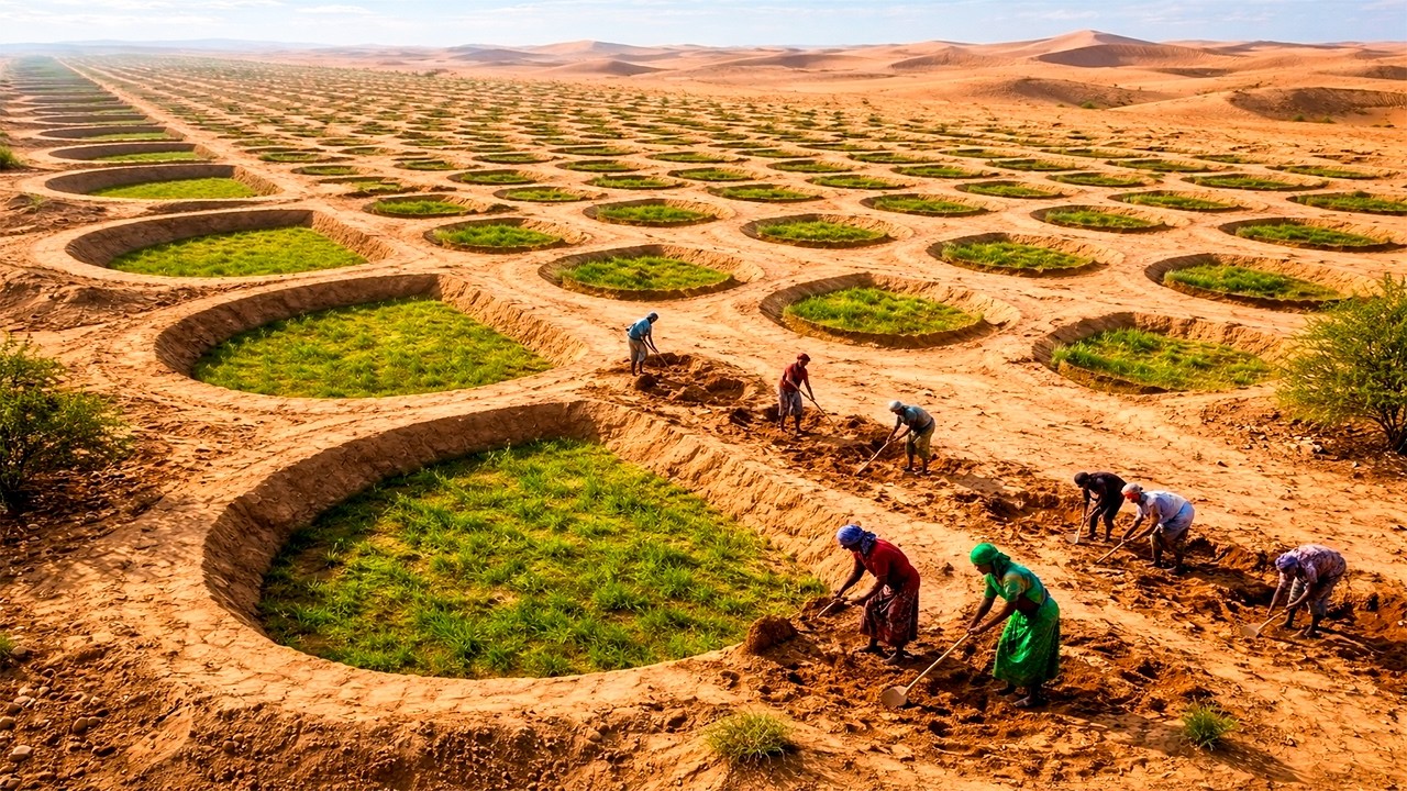 How Africans Dug Millions Of Half Moon Pits In The Sahara That Changed An Entire Continent