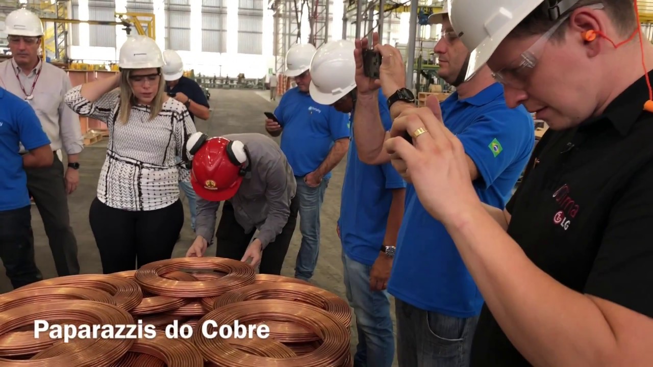 Fabricação do Tubo de Cobre - Fabrica Eluma