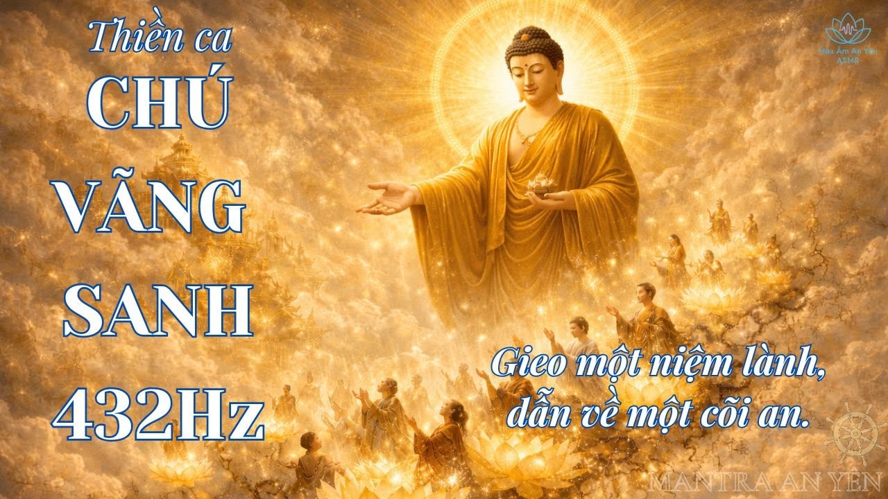 Thiền ca Chú Vãng Sanh 432Hz | Một niệm lành, một cõi an