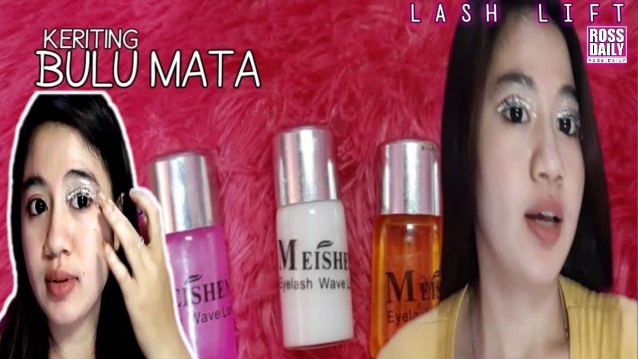DIJAMIN LENTIK. TUTORIAL KERITING BULU MATA / LASH LIFT