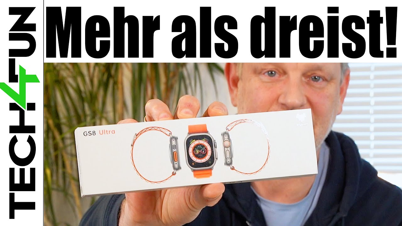 Ist das frech? | Sieht aus wie echt! | Apple Watch Ultra Fake | Nur 45 Euro!