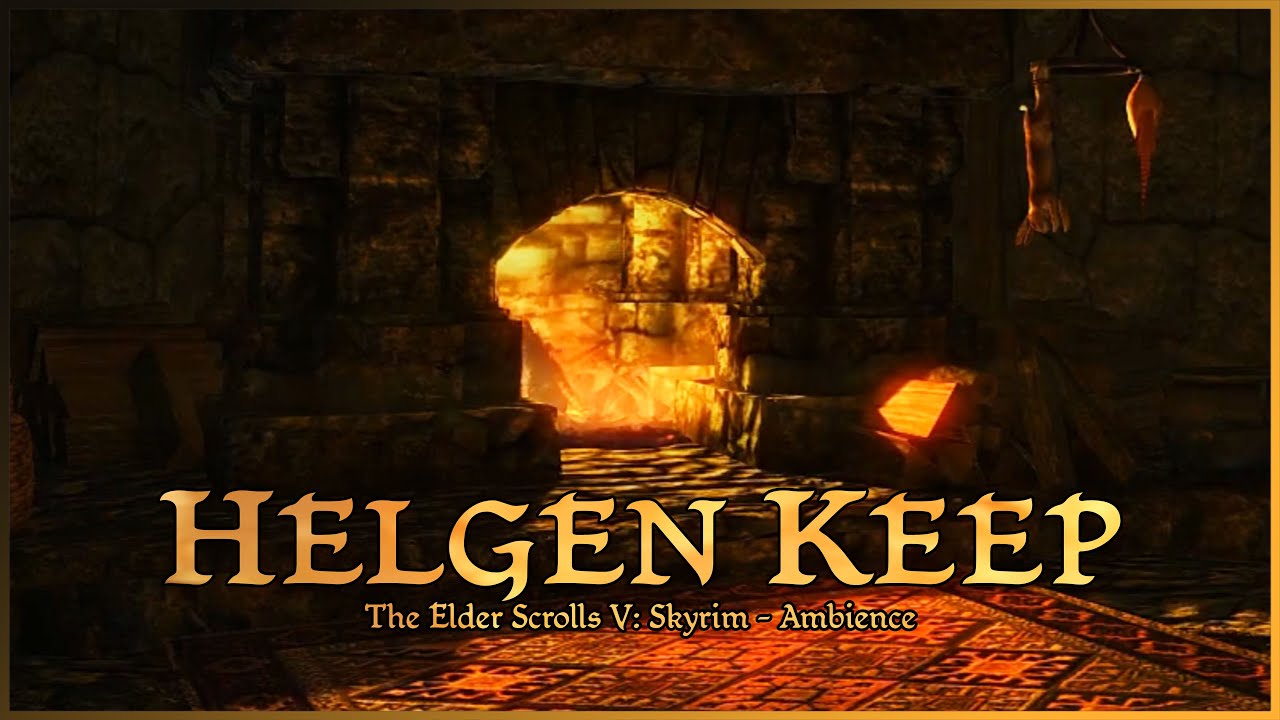 Skyrim - Helgen Keep | Gaming Ambience