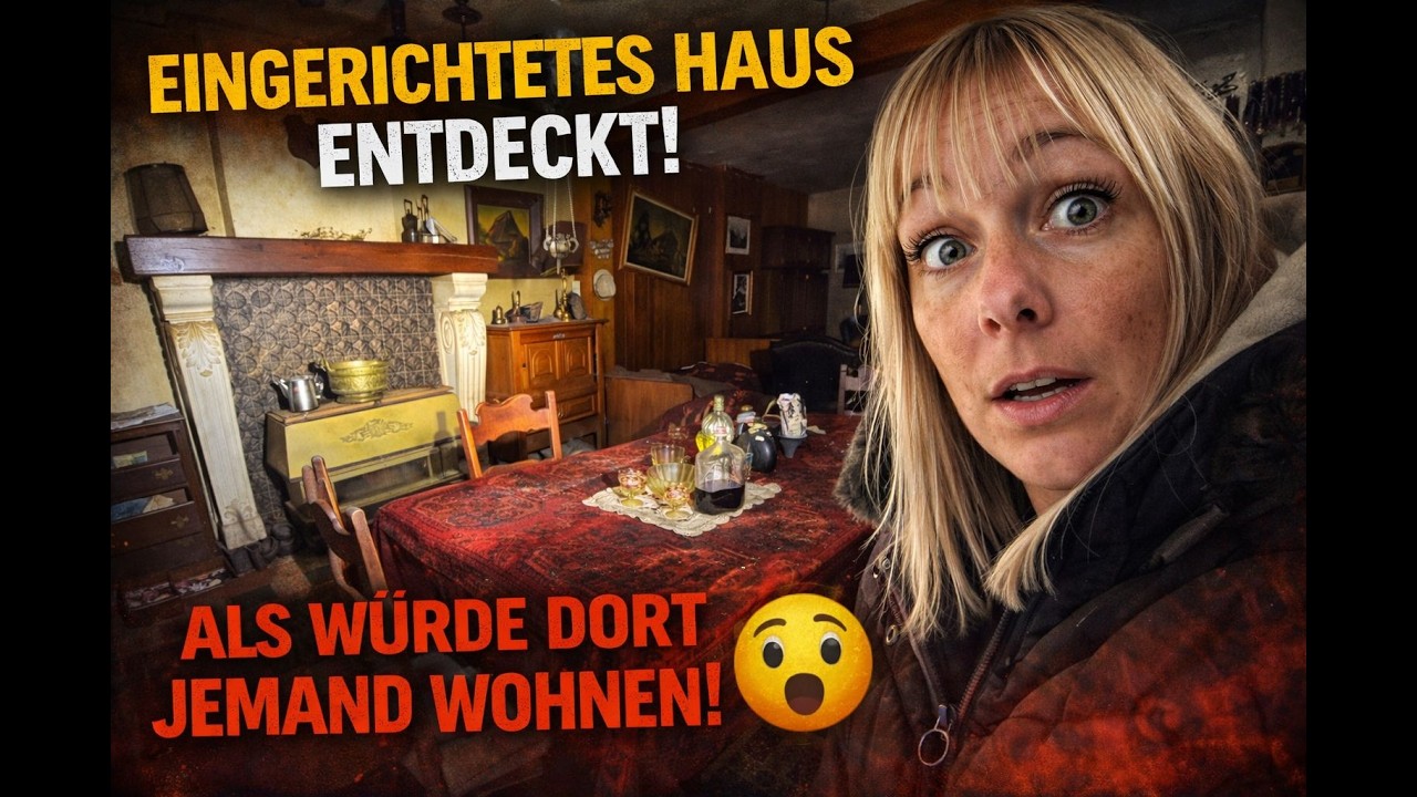 Alles noch eingerichtet&hellip; 😨 Verlassenes Haus wirkt bewohnt | Unglaublicher Fund