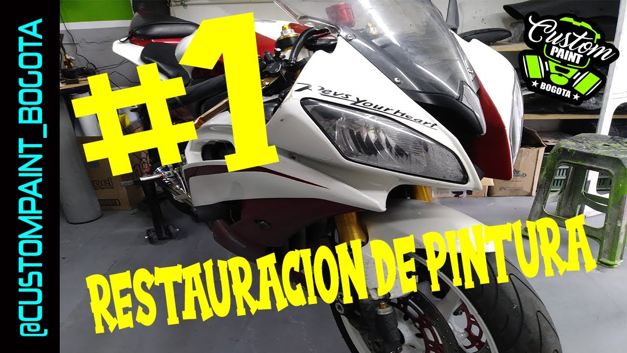 YAHAMA R6R diseño y PINTURA GENERAL