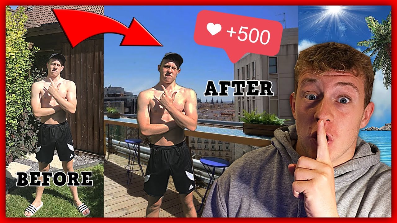 I FAKED MY HOLIDAY (PHOTOSHOP AND FAKE LOCATION)