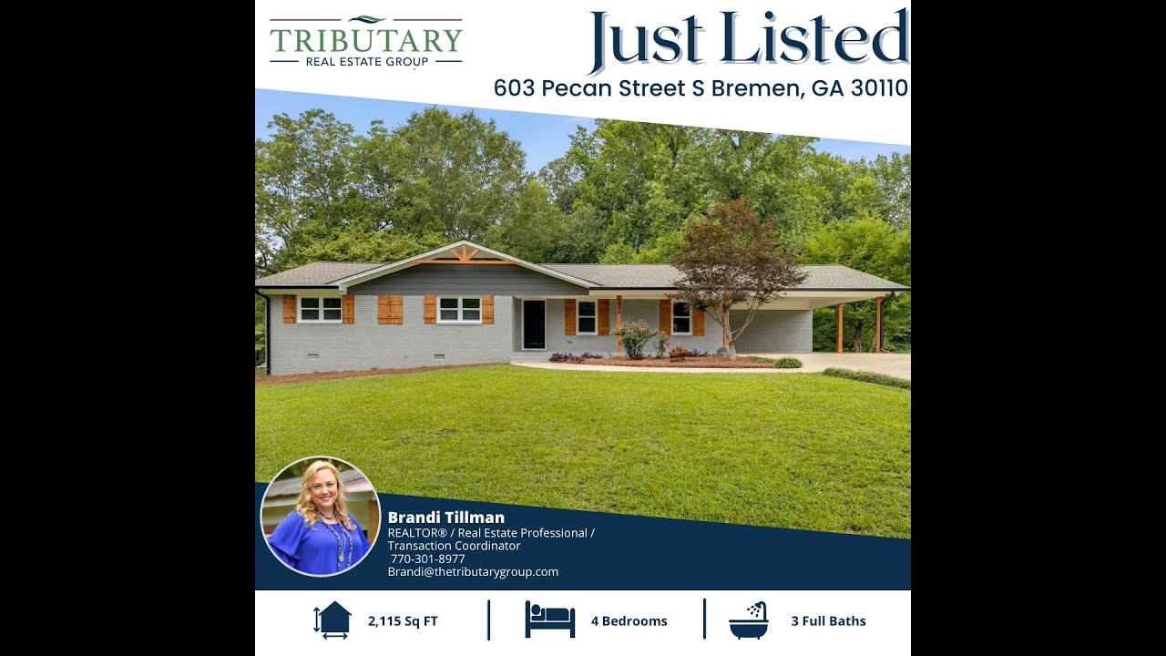 603 Pecan Street S Bremen, GA 30110