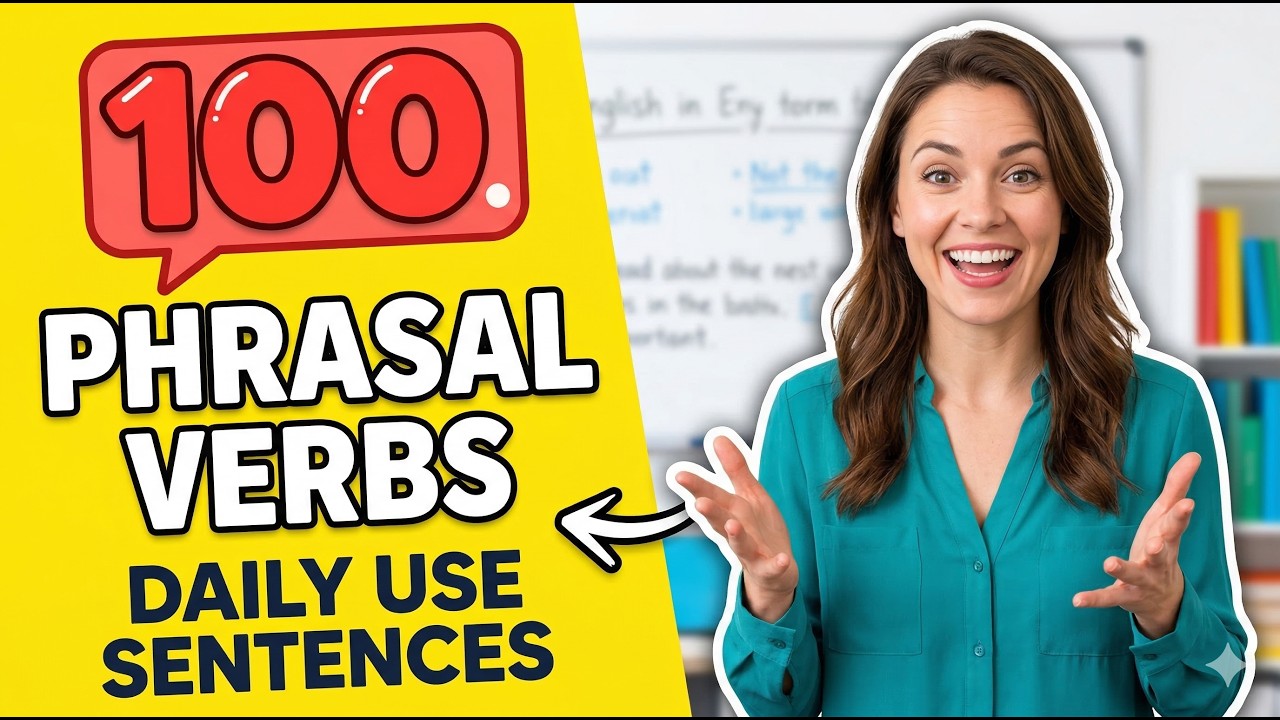Daily Use English Sentences | Category: Phrasal Verbs 100