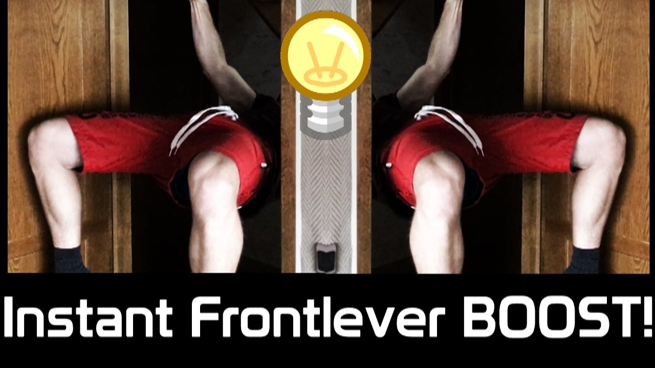 Best Progression for the Frontlever! - The Half Straddle Frontlever