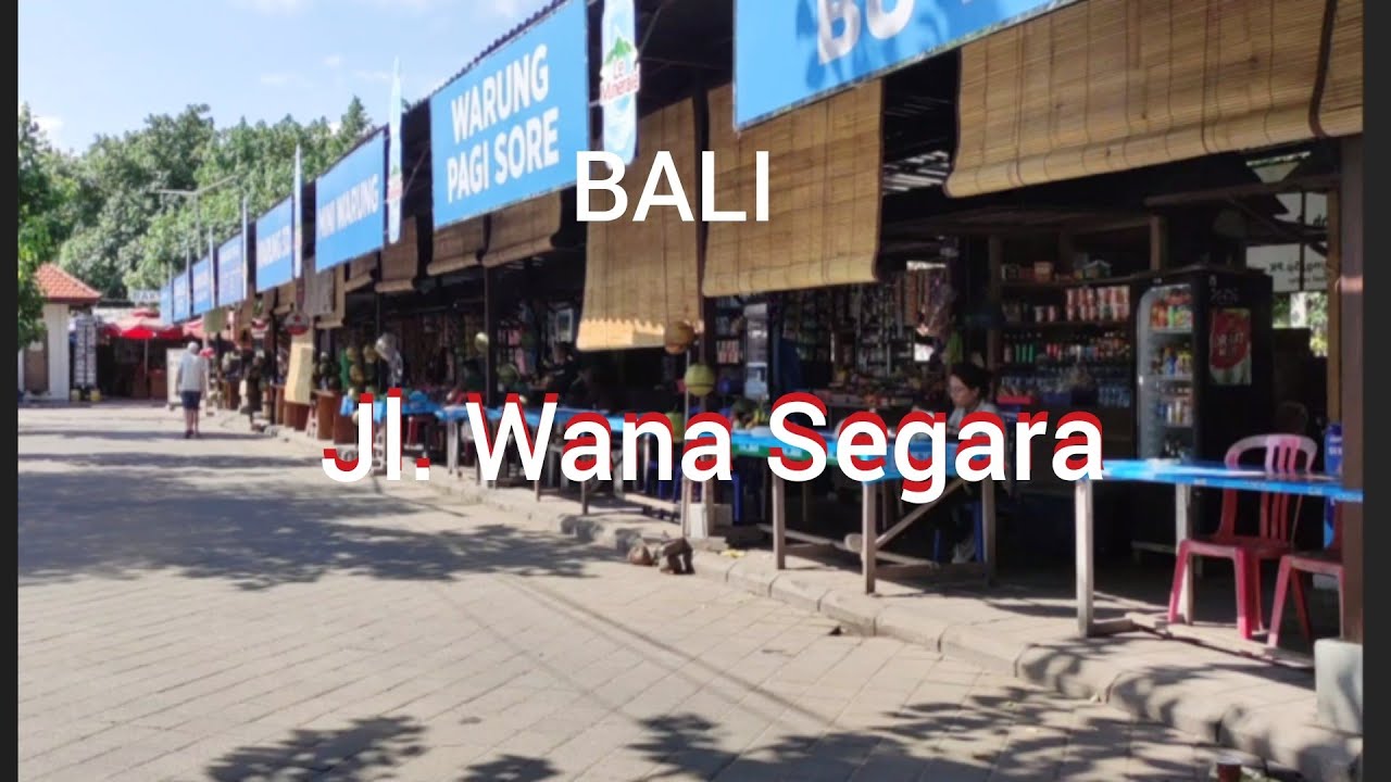 バリ島散歩 ワナセガラ通り