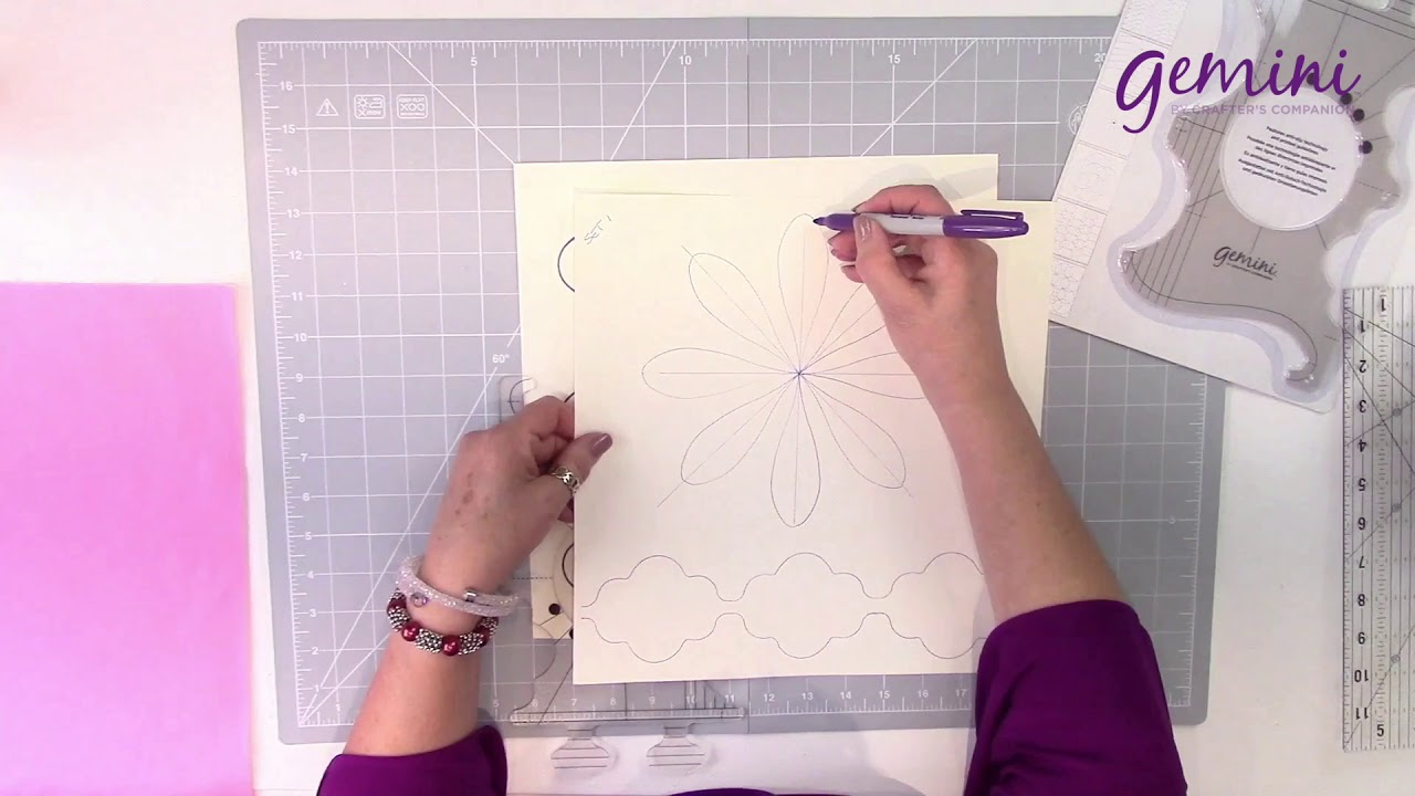 Gemini Quilting pattern guides set 1 - Tutorial