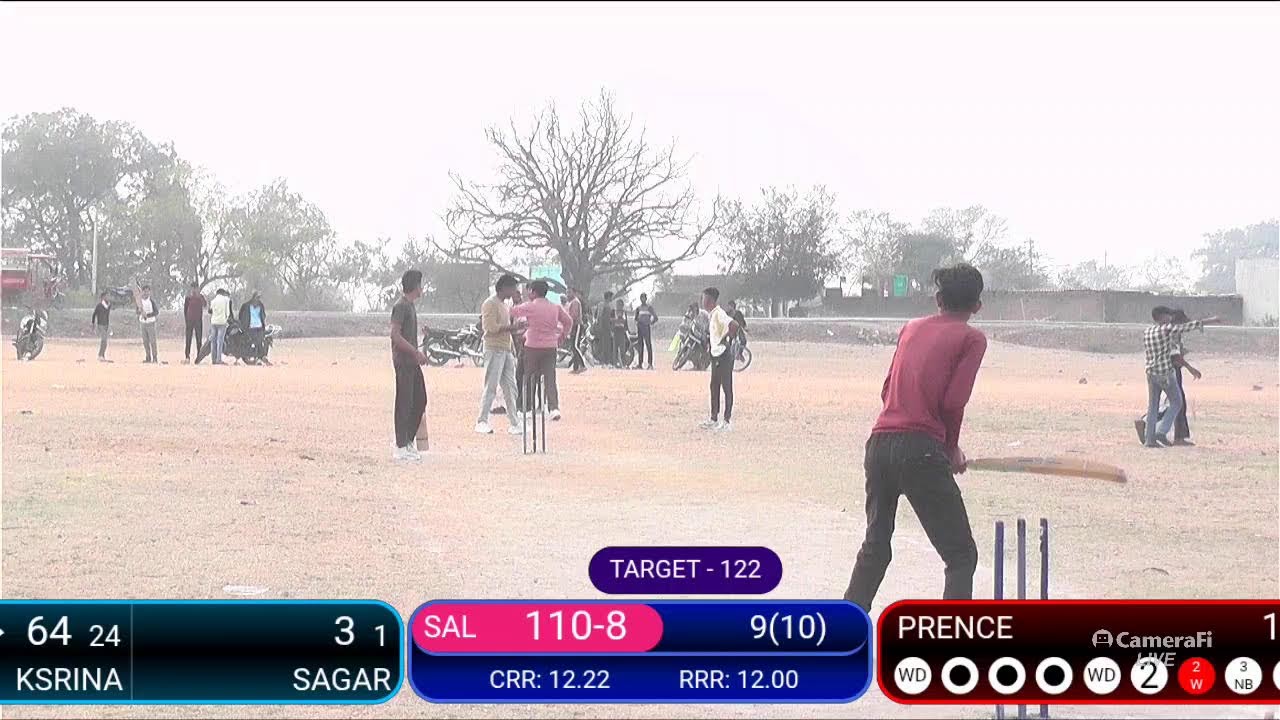 निखिल XI जिगना VS सलैया पामर XI A sports 256 live