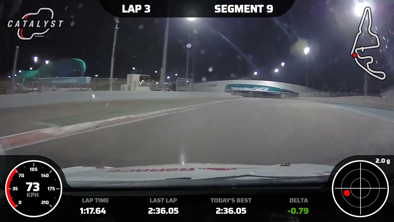 Practice Clio Cup - Yas Marina Circuit Full GP Circuit with chicane