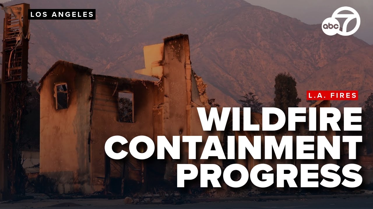 Firefighters make progress in LA wildfire containment, residents urged to remain cautious