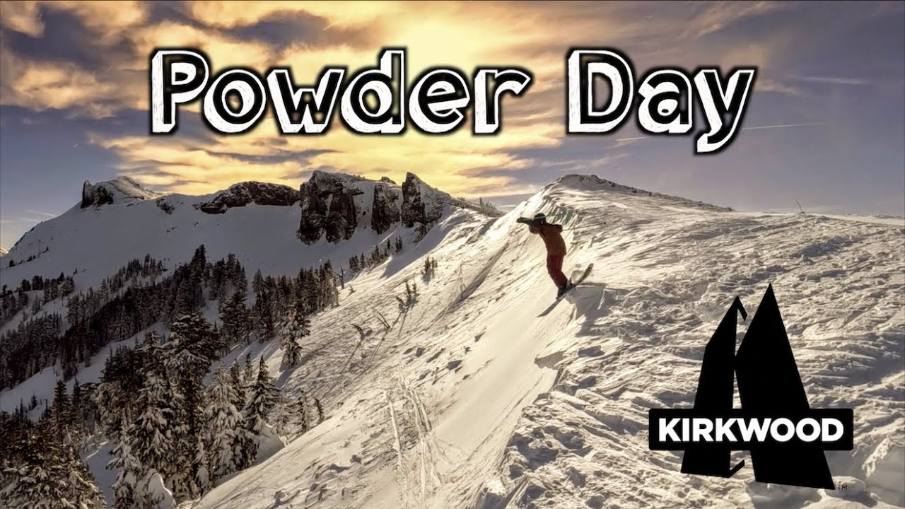 Skiing Powder At Kirkwood  |  Jan 2022