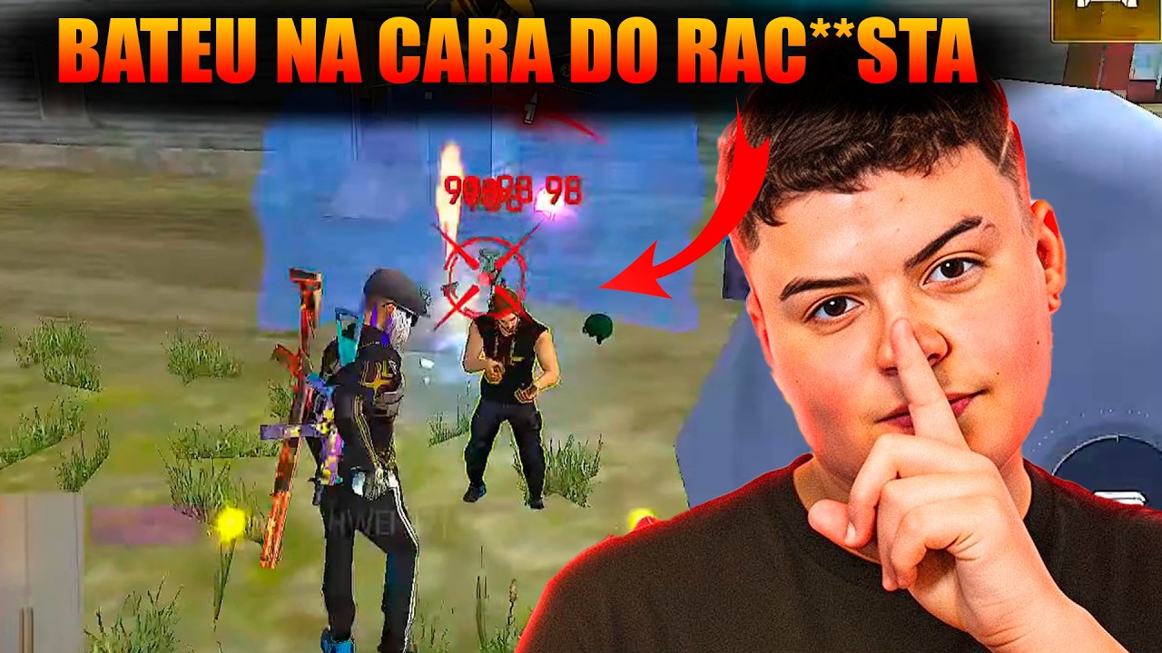 PHZIN BATENDO NA CARA DO RAC**STA QUE CHAMOU ELE DE MCC!