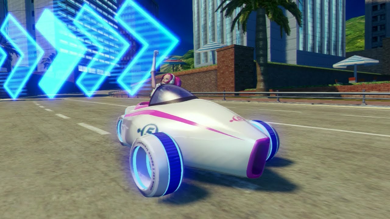 Sonic & All-Stars Racing Transformed (PS3) Ulala Racing In OutRun Bay (Expert)