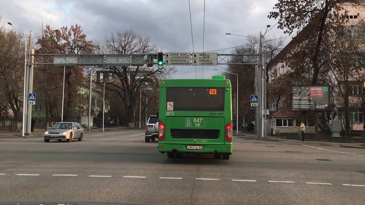 Алматы. Дороги нашего города. Март 2020