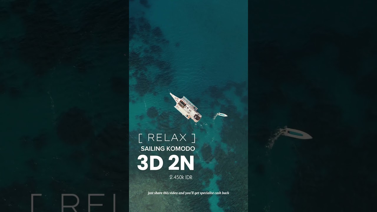 Enjoy 3D2N Sailing Komodo Liveaboard, Labuanbajo, Indonesia