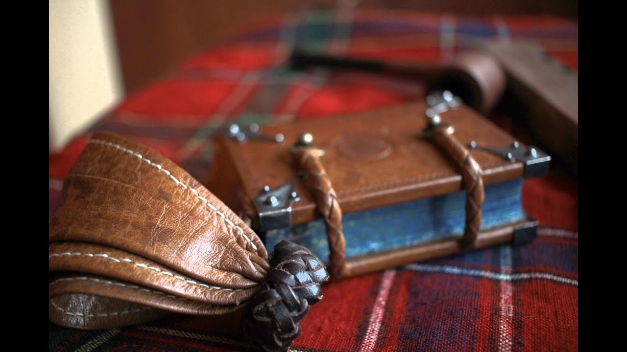 Making a Modern Medieval Girdle Book: Braiding with Leather Lace and Making Silver Corners