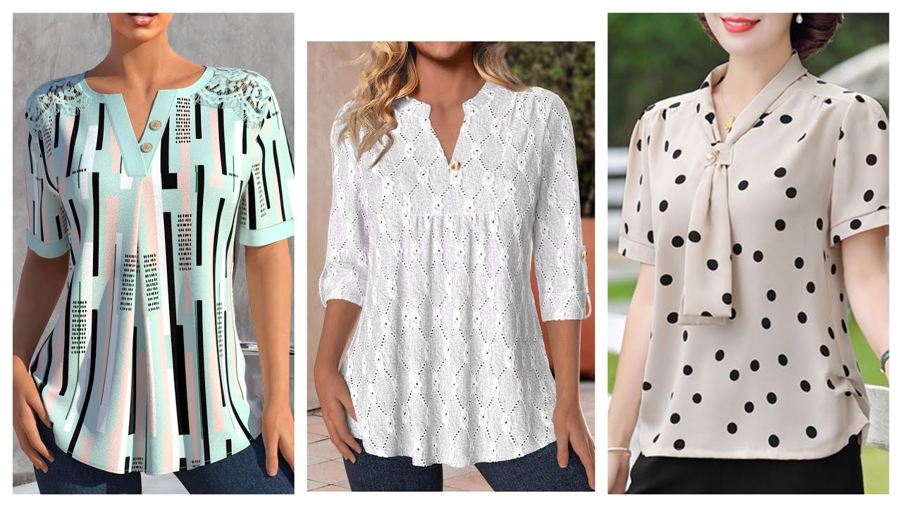 BLUSAS DE MODA PARA MUJERES 2025 #streetstyle