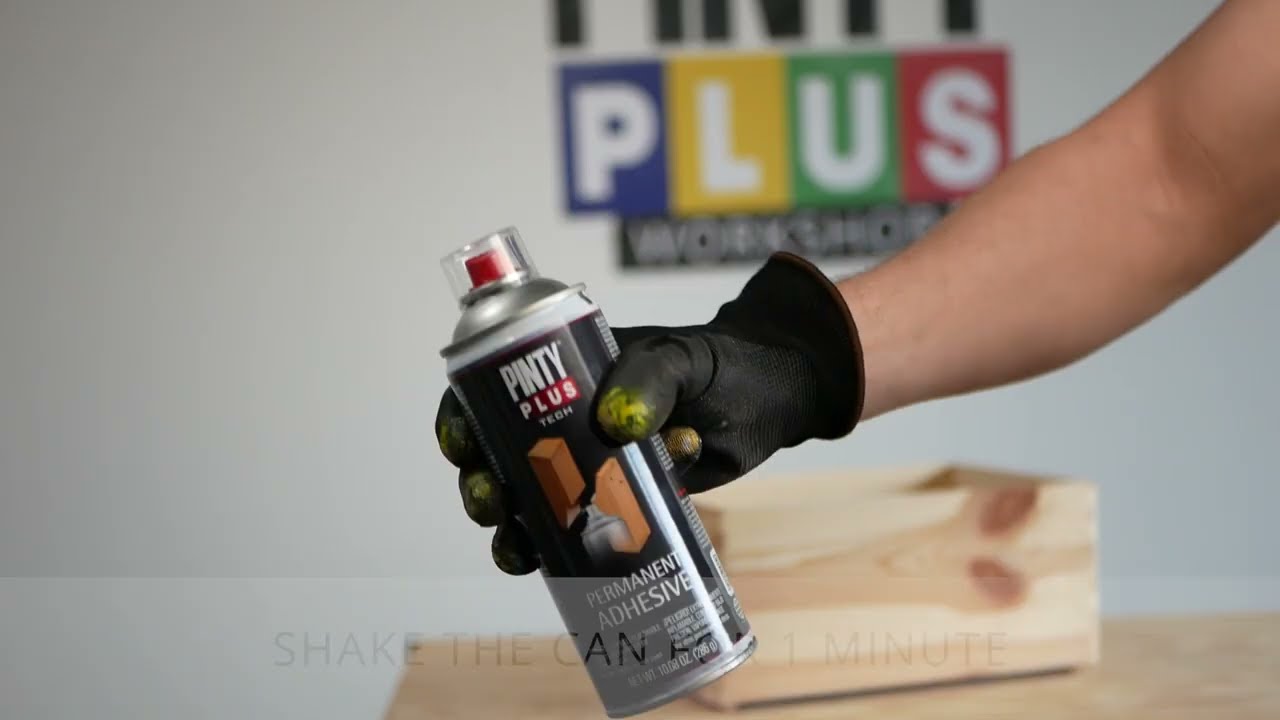 Klej permanentny w sprayu od PintyPlus. Idealny do DIY i zastosowań profesjonalnych
