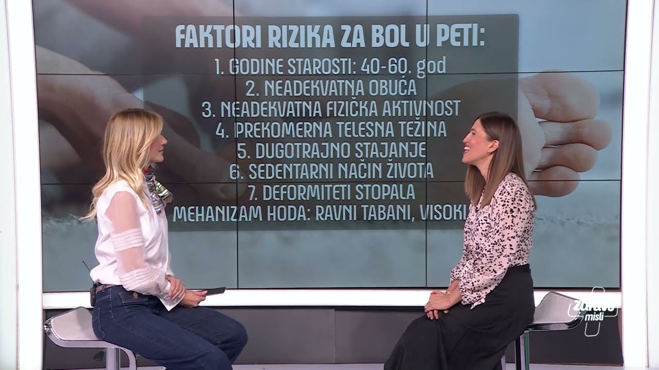 Zdravo Misli: Bol u peti
