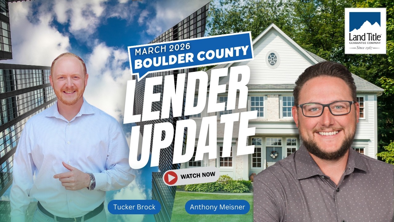 March 2026 Boulder Lender Update: THE 6% FLIP Why Mortgage Stability is Unlocking the 2026 Pipeline.