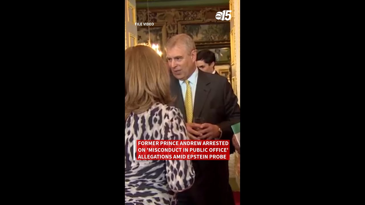 Former Prince Andrew arrested