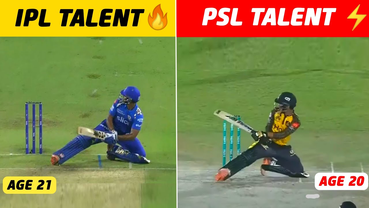 IPL Talent 🔥 vs PSL Talent ⚡ 2023 - Top 10 Talented Crickets of IPL & PSL - By The Way