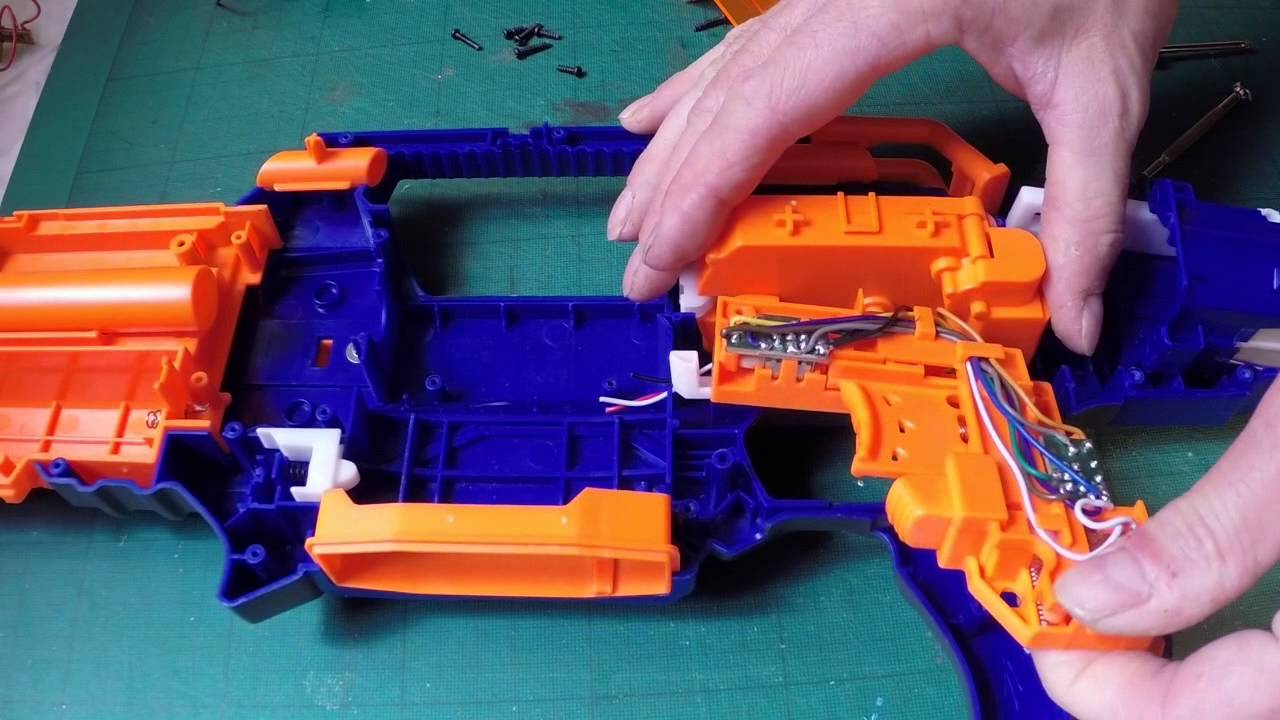 Nerf Rapidstrike Re-Wire Part 1 