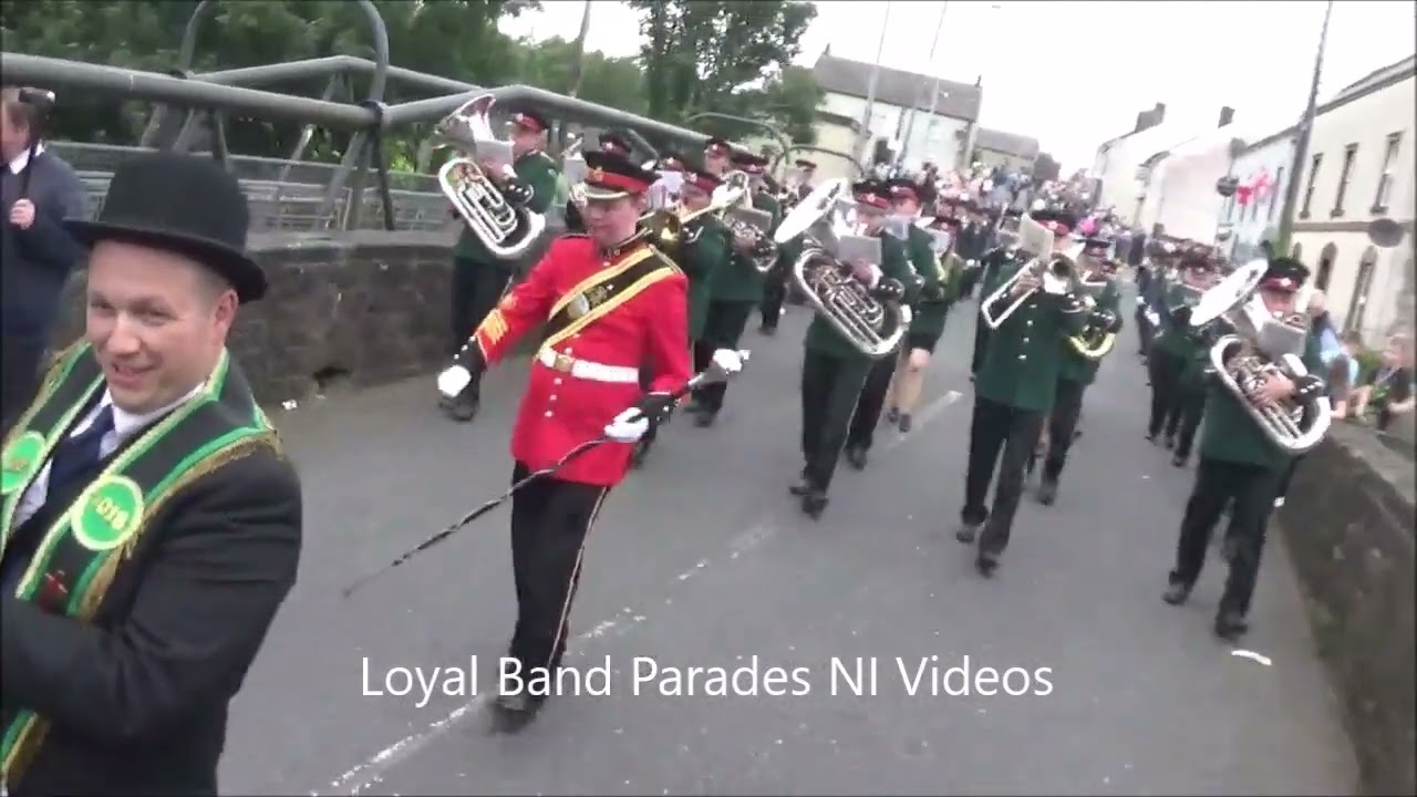 Maguiresbridge Silver Band (2) @ Co Fermanagh Black Saturday Parade 2022