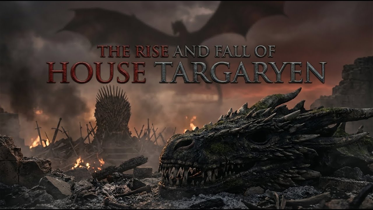 Rise and Fall of the Targaryens Animated - House of the Dragon Lore DOCUMENTARY