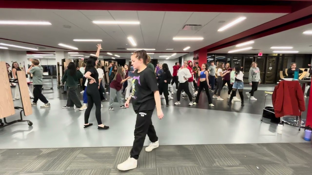 Voulez Vous Rehearsal Choreo