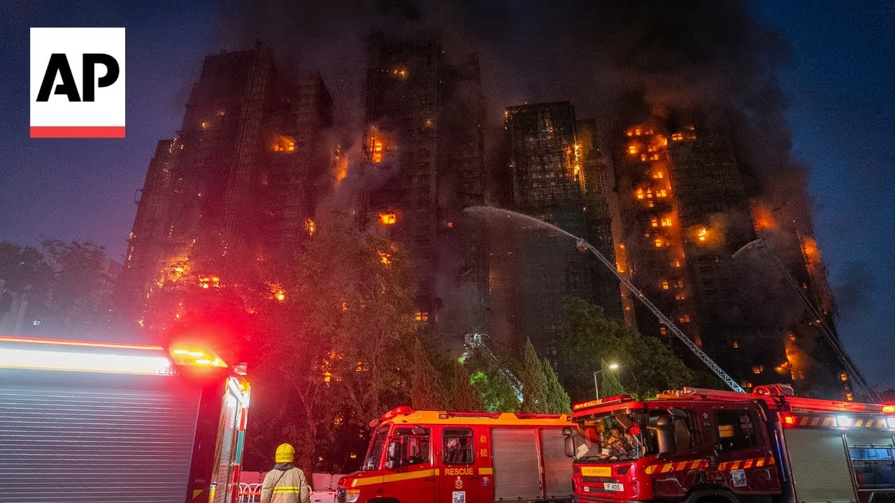 AP reporter describes scene as Hong Kong fire kills at least 44 people