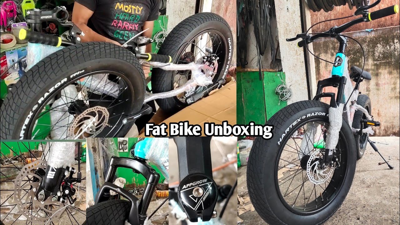 Best Fat Bike Unboxing & Full Sittings | Best MTB Bicycle | Appgrow Fat Bike in 20T