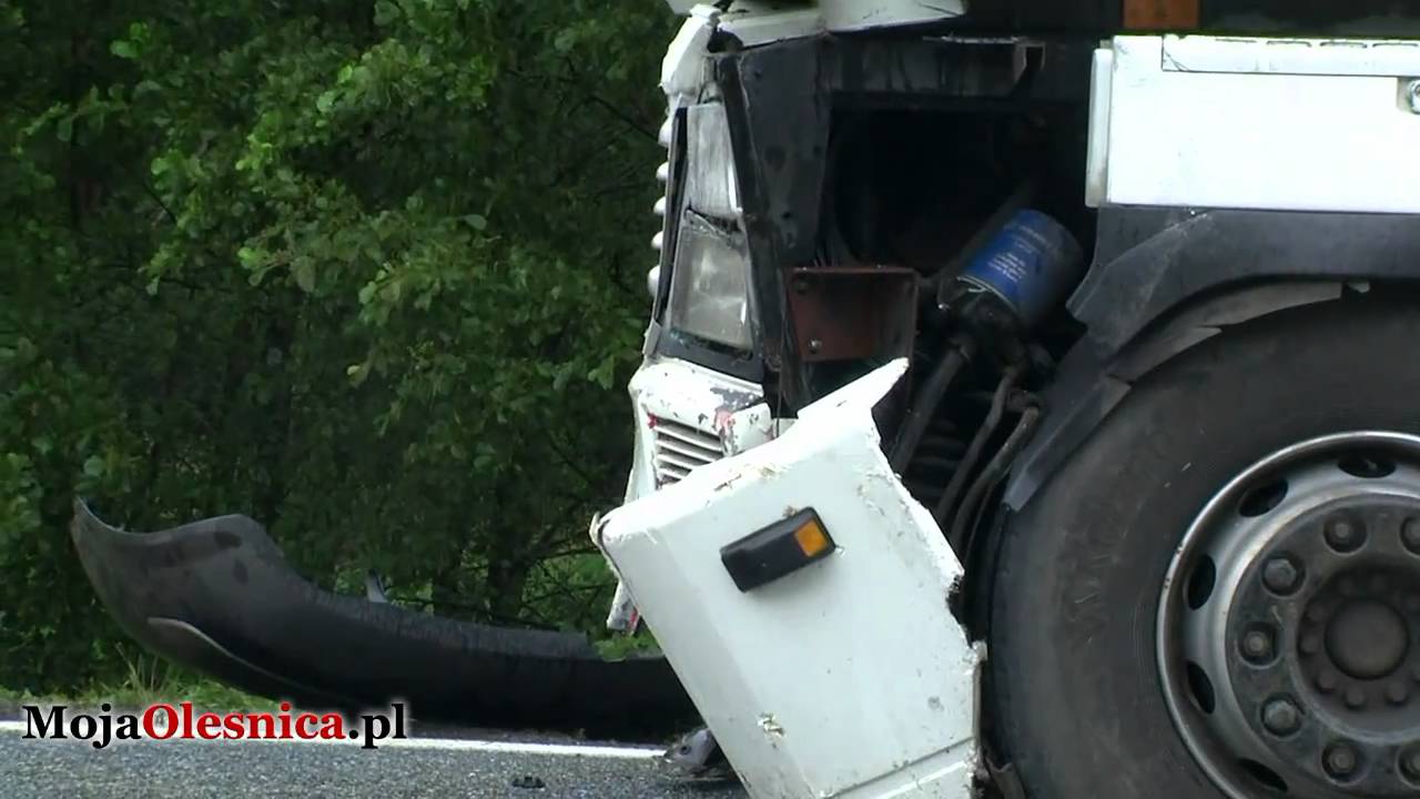 9.09.2010 Ose, Oleśnica, Syców - śmiertelny wypadek na łuku drogi