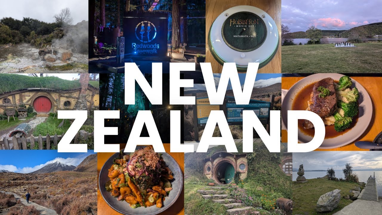 Travel to New Zealand | 1 Week in the North Island of New Zealand | Honeymoon Travel