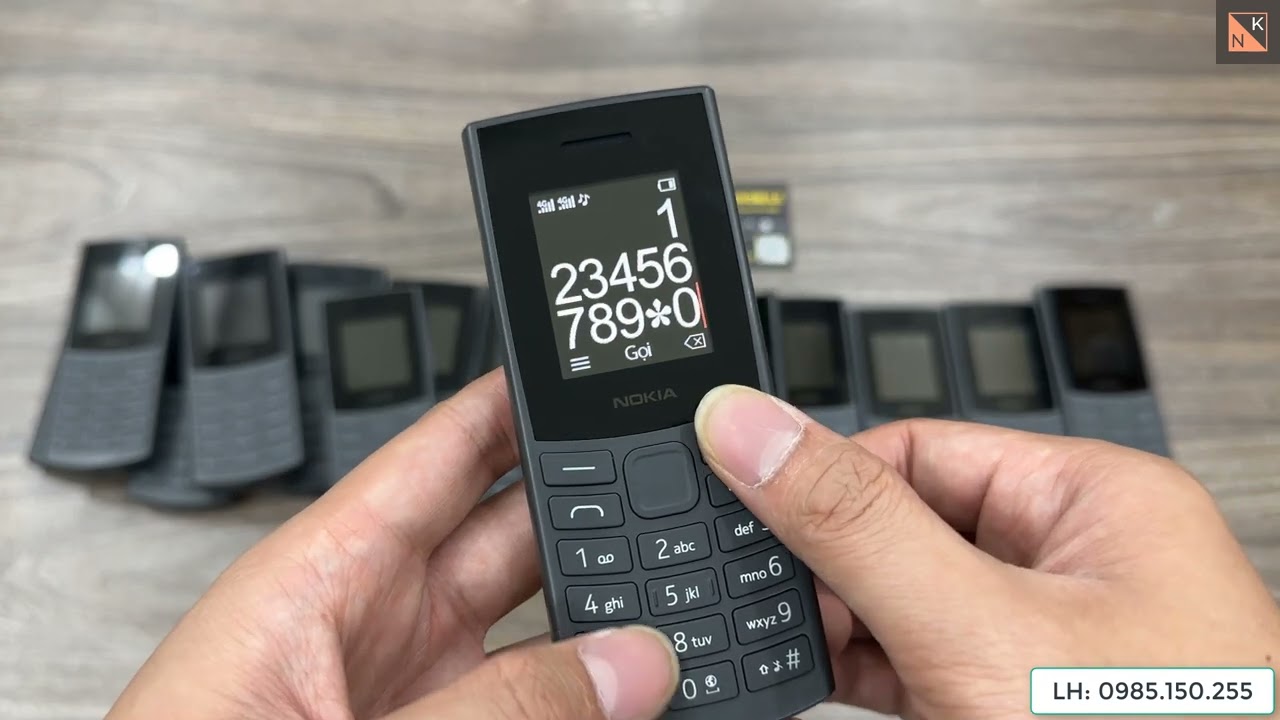Nokia 105 4G Pro 2 SIM Chính Hãng | Mẫu máy Nokia 4G Giá Rẻ | 0985 150 255