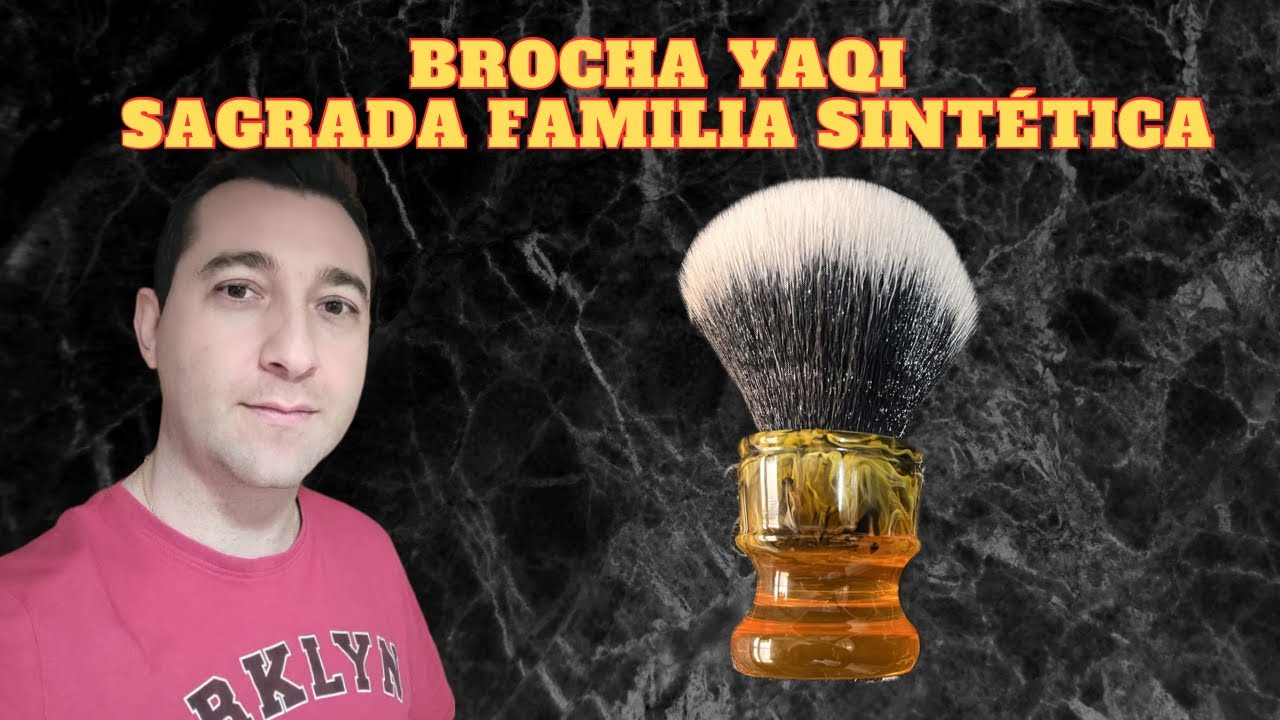 BROCHA YAQI SAGRADA FAMILIA SINTÉTICA